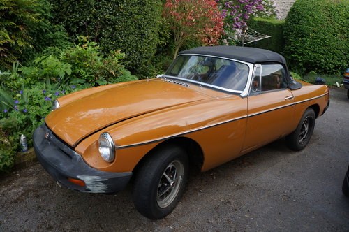 1979 Mg roadster good solid car needs tidying For Sale