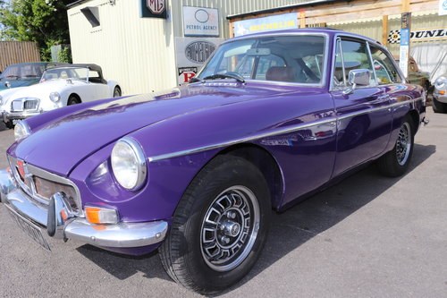 1973 FACTORY MGB GT V8 in Aconite SOLD