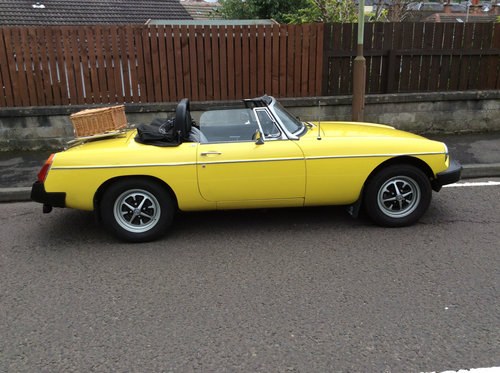 1987 MGB Roadster For Sale