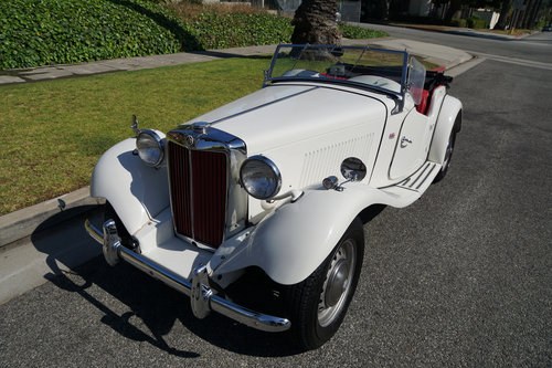 1953 MG TD Roadster Matching #'s Engine SOLD
