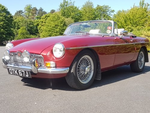 **JUNE AUCTION** 1971 MG B Roadster For Sale by Auction