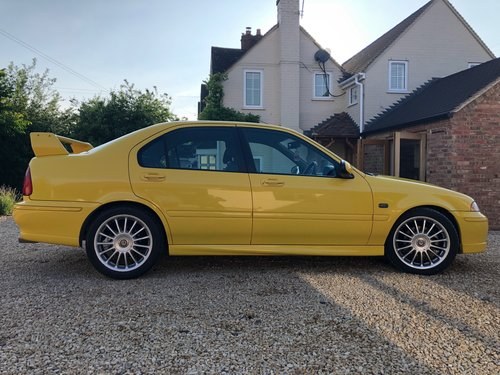 2001 Trophy Yellow MG ZS180, low mileage In vendita
