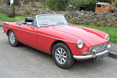 1972 MGB For Sale by Auction