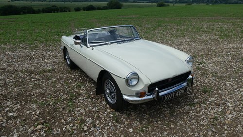 1972 MGB Roadster with Heritage Shell In vendita