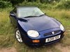 1997 MGF IN BLUE CREAM LEATHER 6 MONTHS MOT For Sale
