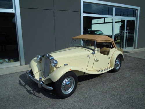 MG-TD with engine TR Vitesse 1953 SOLD