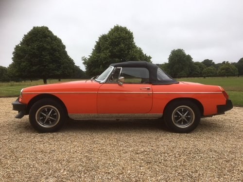 1981 MGB Roadster For Sale