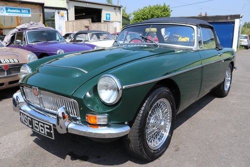 1969 MGC Roadster, BRG, Show standard rebuild just completed SOLD