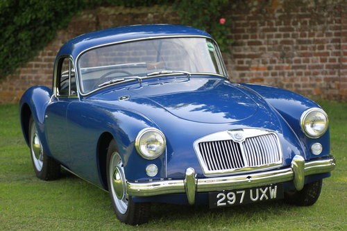 1958 Mk1 1500 MGA Coupe Mineral Blue For Sale