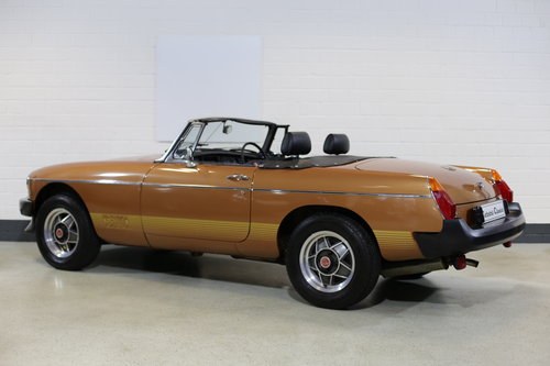 1981 Remarkable survivor MG B LE Roadster with just 250 miles !! SOLD