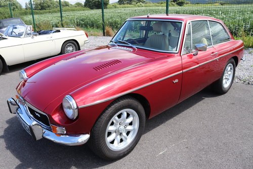 1975 Factory MGB GT V8, Heritage Shell with Upgrades.Show Quality SOLD