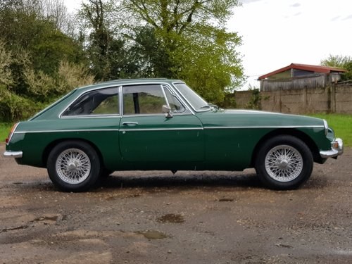 MG B GT Mk1, 1967, BRG For Sale
