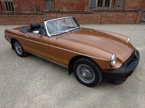 MGB LE ROADSTER 1980 COVERED 44K MILES WARRANTED FROM NEW For Sale