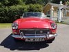 1964 MGB Roadster tartan red restored early 2000s SOLD
