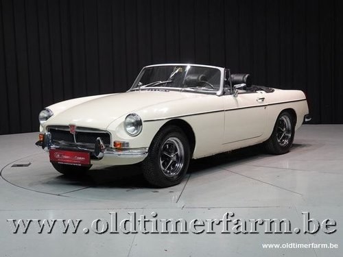 1973 MG B Roadster Old English White '73 For Sale