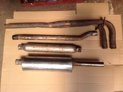 MGB Stainless steel exhaust system In vendita