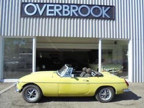 1974 MGB ROADSTER RUNS AND DRIVES RESTORATION PROJECT  For Sale