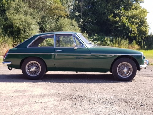 MG B GT Mk1, 1966, BRG VENDUTO