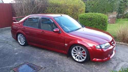 2004 FOR SALE MG ZS 180 MK2 LOW MILES FIREFROST RED LPG VENDUTO