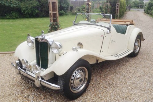 1952 MG TD: 12 Jul 2018 For Sale by Auction