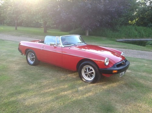 1980 MGB ROADSTER For Sale