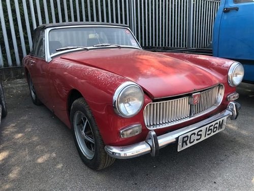 1973 MG Midget RWA @ EAMA Classic and Retro Auction 14/7 For Sale by Auction