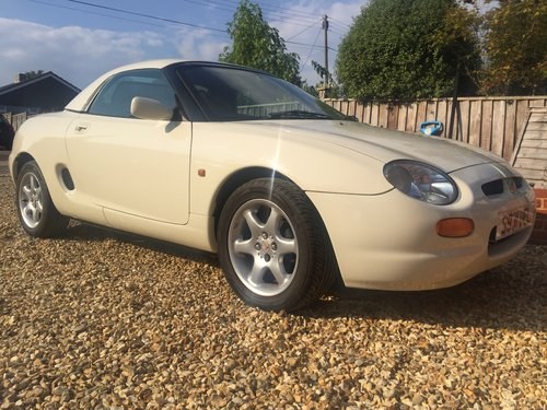 1998 Totally Original Old English White MGF Low Miles Like New!! SOLD