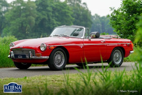 MG MGB roadster, 1972 SOLD
