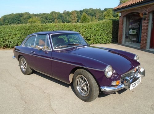 1973 MGB GT with Overdrive  VENDUTO