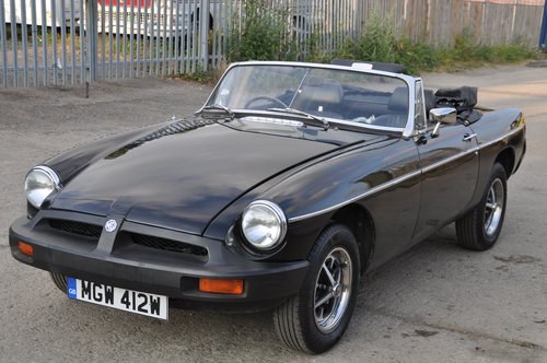 1980 MG MGB ROADSTER MOT FAILURE NICE CAR WITH POTENTIAL BARGAIN SOLD