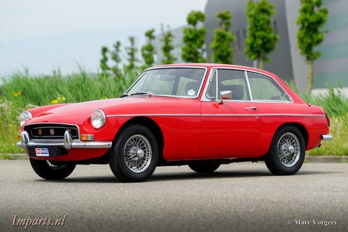1970 Very nice MGB GT with Overdrive RHD In vendita