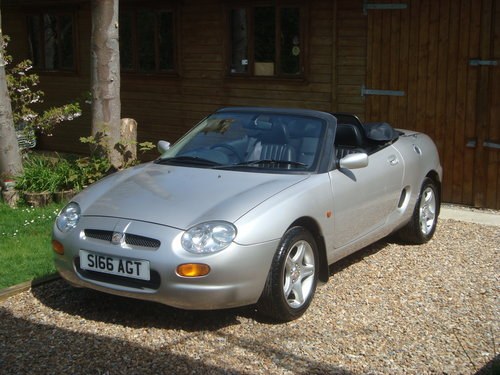 1998 MGF 1.8i VVC "Only 11,840 Miles!" For Sale