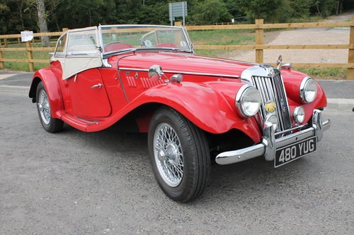 1954 MGTF 1250 XPAG Chassis number TF6061  Beautifull SOLD