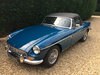 MGB V8 Roadster 1972 SOLD