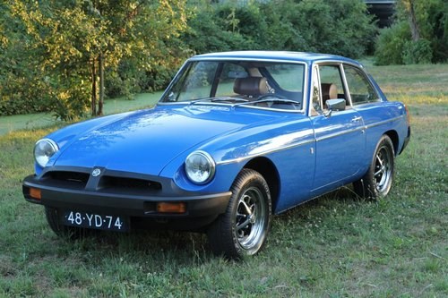 1976 MG MGB GT LHD/left hand drive !!!! For Sale