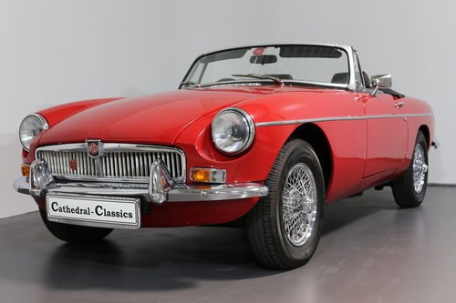 1977 A pampered and cherished MG B Roadster UPC490S SOLD