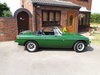 1977 MGB Roadster (Chrome Bumper) For Sale