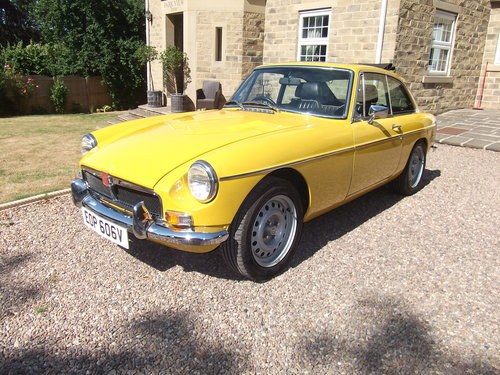 1980 MGB GT SUPERCHARGED WITH I.R.S. AND COSWORTH L.S.D. For Sale
