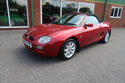 2000 MG MGF 1.8i Roadster Convertible Low Mileage SOLD