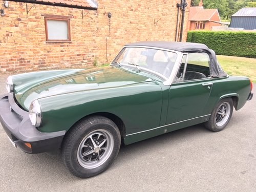 **SEPTEMBER AUCTION ENTRY** 1978 MG Midget For Sale by Auction