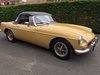 **AUGUST AUCTION ENTRY** 1974 MGB Roadster For Sale by Auction