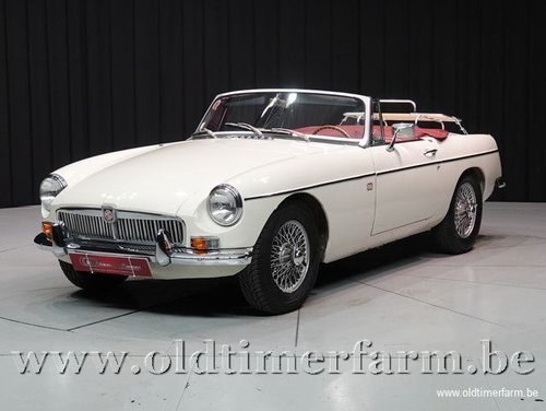 1966 MG B Roadster Old English White '66 For Sale
