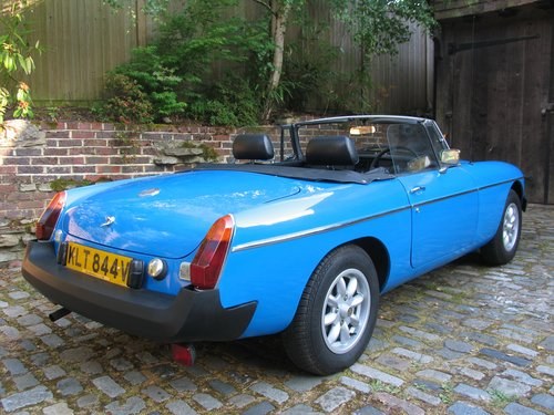 1979 STUNNING MGB ROADSTER For Sale