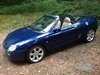 2000 MGF 1.8i VVC - Tahiti Blue with full cream leather For Sale