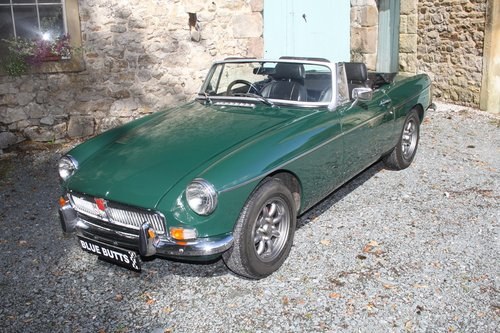 MGB Roadster 1972 Manual with Overdrive. In vendita