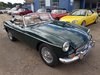 1969 MGB Roadster British Racing Green. Previously Restored SÅLD