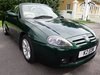 2003 MG TF 135 British Racing Green, tan trim, low mileage, lovel SOLD