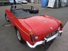 MG MGB  Roadster 1972  SOLD
