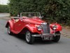 1954 MG TF 1500 UK Matching Numbers & Colours, History to 60's SOLD
