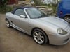 MG ROADSTER 1800cc 135 BHP IN SLIVER COOL BLUE MODEL  2003 For Sale